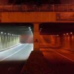 Led rasvjeta u tunelu