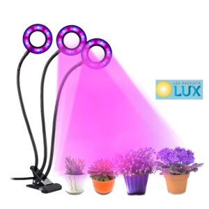 Led rasvjeta za bilje sa 2 ili 3 savitljive glave