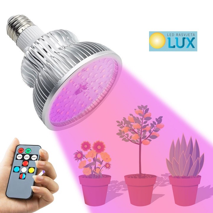 Led žarulja E27 za uzgoj biljaka