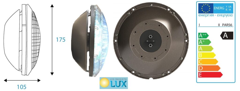led diamond plus par56 led diamond plus par56