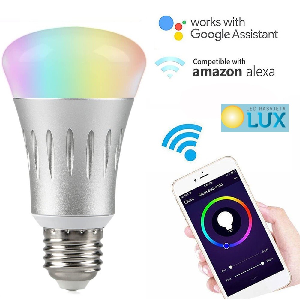 WiFi E27 RGB žarulja