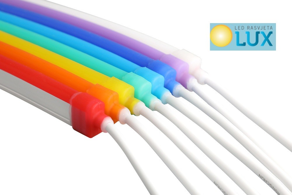 LED Neon Flex 7mmSVIJETLOPLAVA IP67 7mm