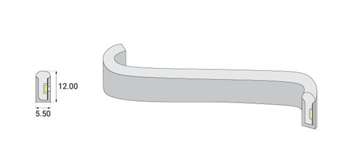 Neon Flex ECO 12V dimenzije