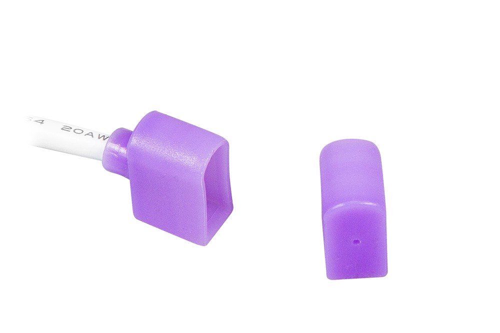 set kapica s rupom ravno 30cm zice slijepa ljubicasta