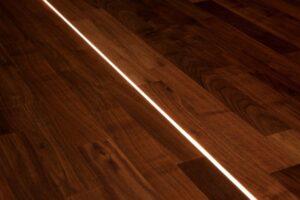 profil led pro 9 nano 2m srebrny wpustowy bergmen