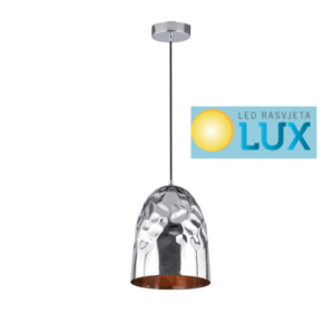 REMMAH 1D VISILICA 1XE27 KROM D190mm