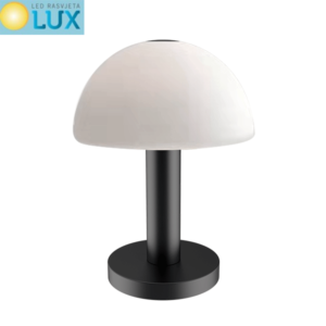 NOL STOLNA LAMPA 1XG9 BIJELA CRNA S DIMMEROM