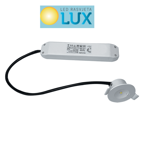 LED SVJETILJKA 3W 6000K 230V D80 SA PANIK MODULOM