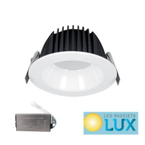 LED SVJETILJKA SMD 25W 230V BIJELA SA PANIK MODULOM 3000K