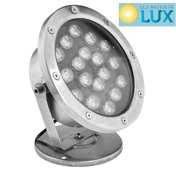 LED PODVODNO SVJETLO 18W RGB IP68 S DALJINSKIM