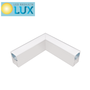 L KUT ZA LED PROFILE LS48 SERIJE BIJELI NADGRADNI
