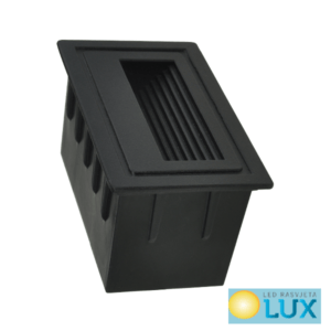 L3 UGRADBENA LED SVJETILJKA 2W IP65 CRNA