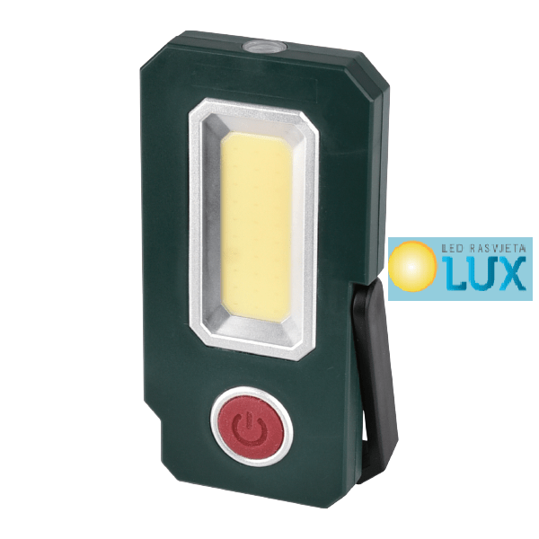LE-2305 RADNA LED COB SVJETILJKA 5W 400LM SA BATERIJAMA