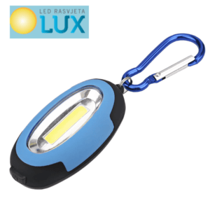 LED LAMPA MINI PRIVJESAK COB LE 5903 1.5W PLAVA ili CRNA