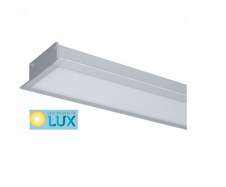 LED PROFIL JAKE SNAGE UGRADBENI LS48 40W 4000K SIVI