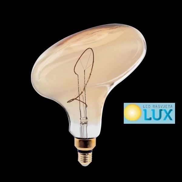 LED VINTAGE ŽARULJA DIMABILNA 4W E27 2000K GOLD