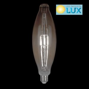 LED VINTAGE ŽARULJA DIMABILNA 8W E27 2800 3200K TAMNO STAKLO D 125