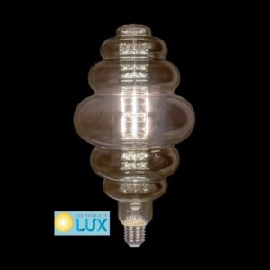 LED VINTAGE ŽARULJA DIMABILNA 8W E27 2800 3200K TAMNO STAKLO D 200.
