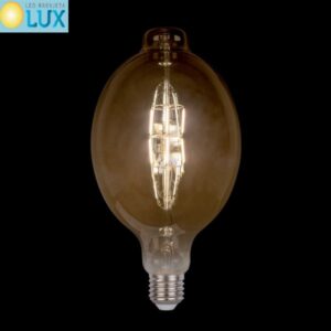 LED VINTAGE ŽARULJA DIMABILNA 8W E27 2800 3200K ZLATNO STAKLO D 185
