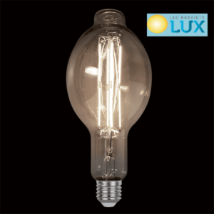 LED VINTAGE ŽARULJA DIMABILNA 8W E27 D120 2800 3200K TAMNO STAKLO
