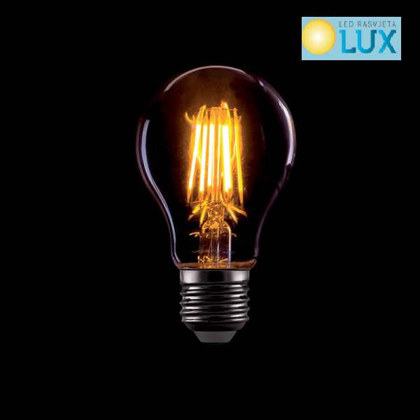 LED VINTAGE ŽARULJA DIMABILNA A60 8W E27 2800 3200K