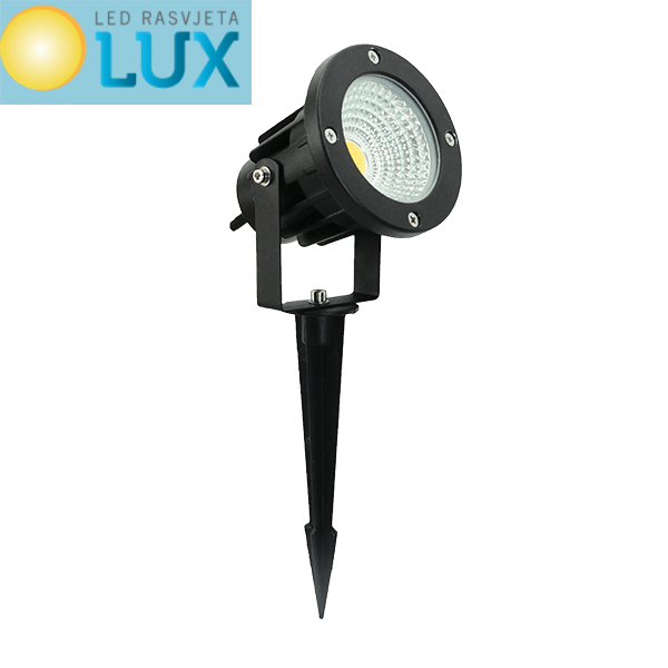 LR52 VANJSKA VRTNA SVJETILJKA LED 7W 4000K IP65 12V 60°