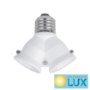 ADAPTER E27 NA 2XE27