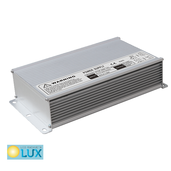 LED DRIVER LSET DC 200W 230VAC 12VDC IP67