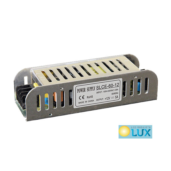 LED DRIVER LSET DC 60W 230VAC/ 12VDC IP20