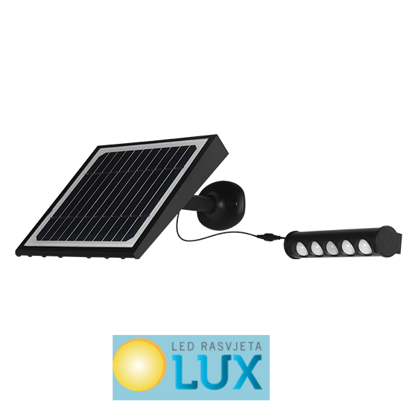 SOLARNA ZIDNA SVJETILJKA 8W IP54 118LmW