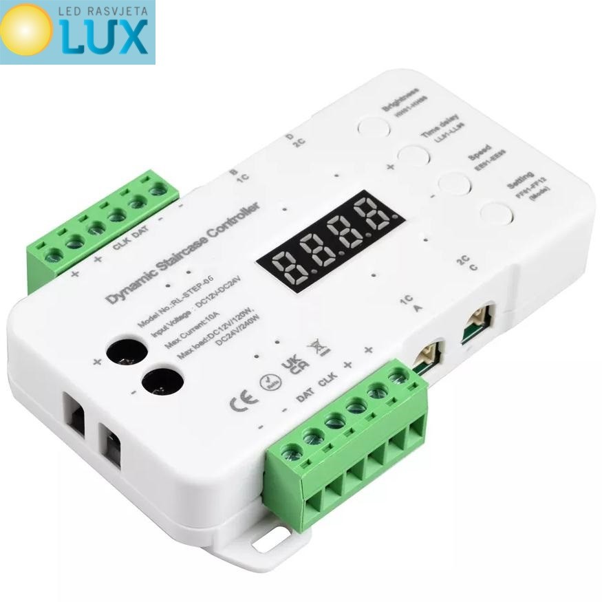 Kontroler za stube 16 kanala 12 24V 10A Digital 05 2
