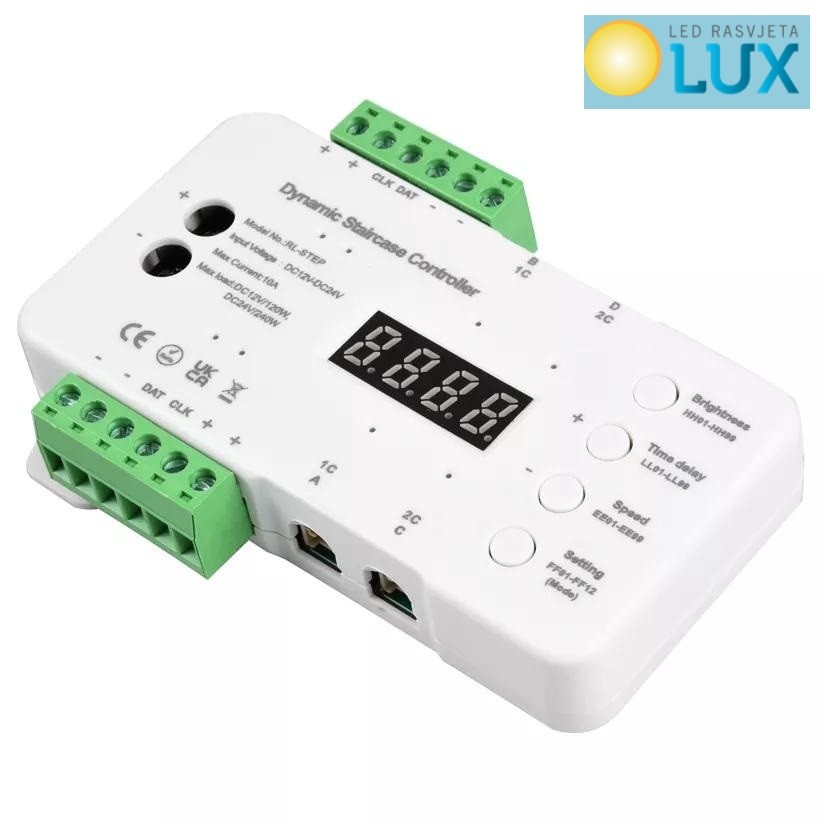 Kontroler za stube 16 kanala 12 24V 10A Digital 05 3