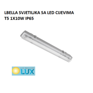 LBELLA SVJETILJKA SA LED CIJEVIMA T5 1X10W 4000K IP65