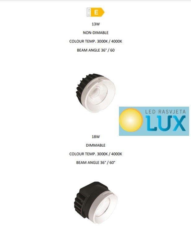 LED COB SVJETILJKA