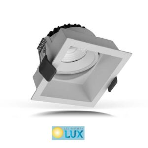 LED KVADRATNA UGRADNA USMJERENA SVJETILJKA 13W, 4000K, 60°