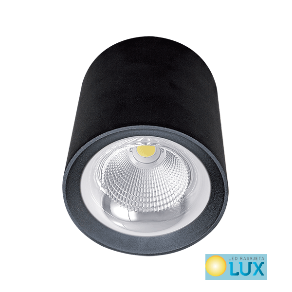 LED NADGRADNA SVJETILJKA LFLCOM 10W 230V 4000K 60° CRNA