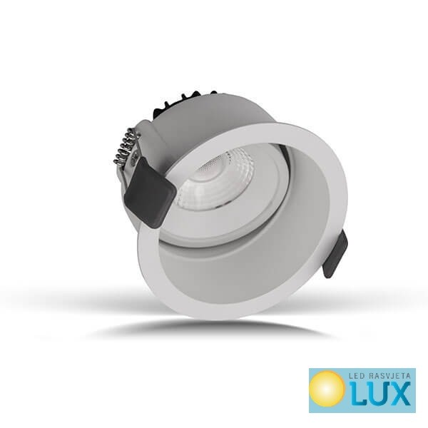 LED UGRADNA USMJERENA SVJETILJKA OKRUGLA 13W, 4000K, 60°
