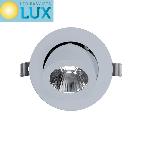 LTL190 COB UGRADNI REFLEKTOR 30W 220-240V 6400K 24 STUPNJA SIVA