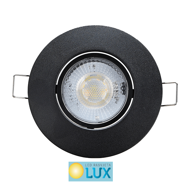 SPLL 83 LED SPOT LIGHT 5W CCT 90x30MM CRNI