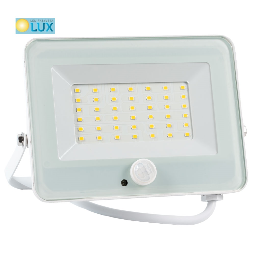 LED REFLEKTOR VEGAL 20W SLIM 3000K SENZOR