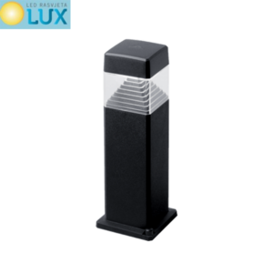 LED VRTNA ZIDNA SVJETILJKA LESTER 10W 4000K IP55 CRNA 480mm