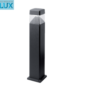 LED VRTNA ZIDNA SVJETILJKA LESTER 10W 4000K IP55 CRNA 800mm