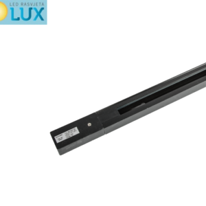 TRAČNICA 1-FAZNA CRNA 1m