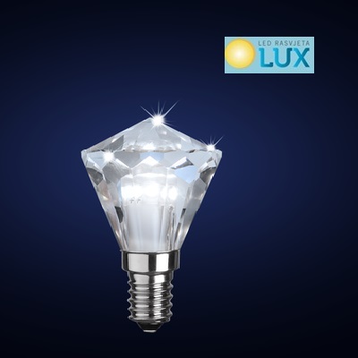 DIAMOND E14 LED žarulja 3W 4000k neutralno bijela prigušljiva 2