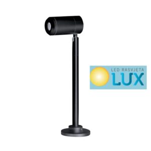 LED RASVJETA ZA VITRINE 12V 1.5W 3000K, CRNA