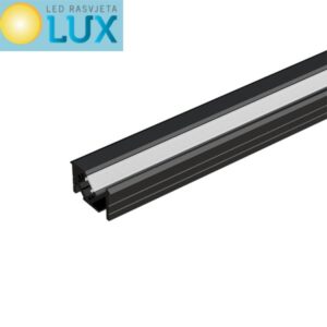 PROFIL POLICE ZA LED TRAKU 2.5 M CRNI