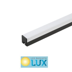 PROFIL ZA LED TRAKU 2.5M CRNI