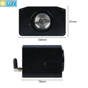 LED Generator za zvjezdano nebo sa efektom treperenja DW-16T Dual White Bluetooth LED Generator za zvjezdano nebo sa efektom treperenja DW-16T Dual White Bluetooth