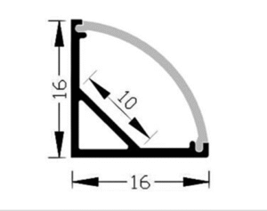 AL PROFIL KUTNI ZA LED TRAKU 1M ELM9012_2-1000 AL PROFIL KUTNI ZA LED TRAKU 1M ELM9012_2-1000