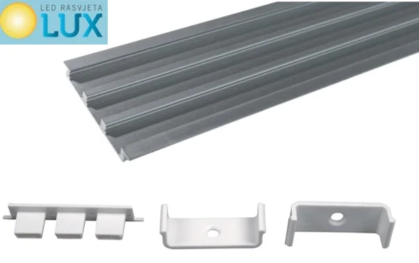 AL PROFIL NADGRADNI ZA LED TRAKU 1M ELM950_1OM-1000